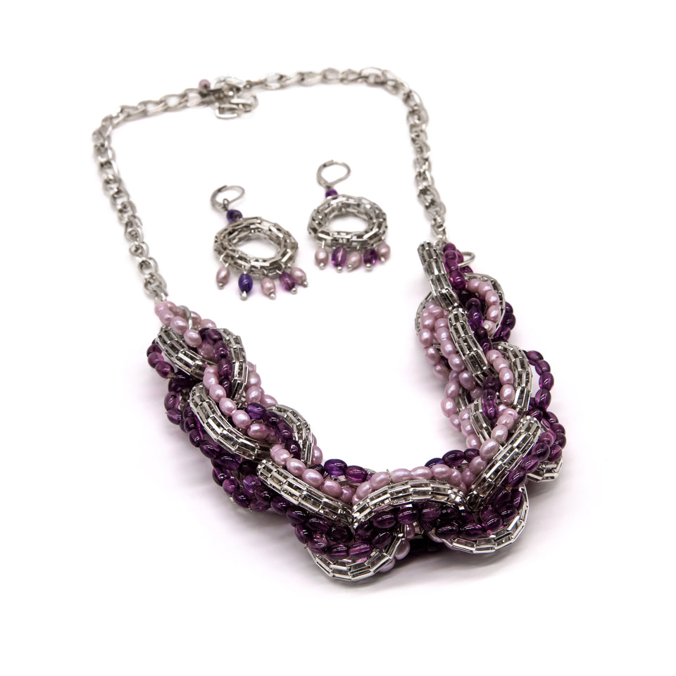 Handmade Linked Beaded Set