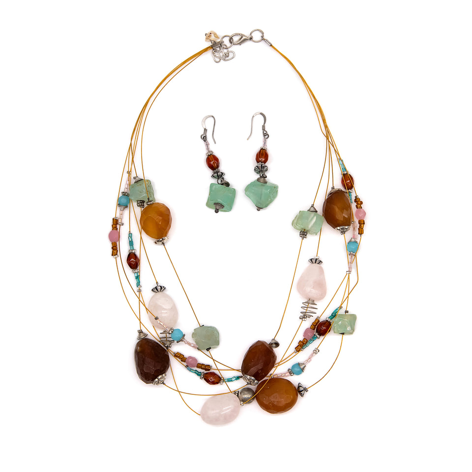 Multi-Row Agate Set