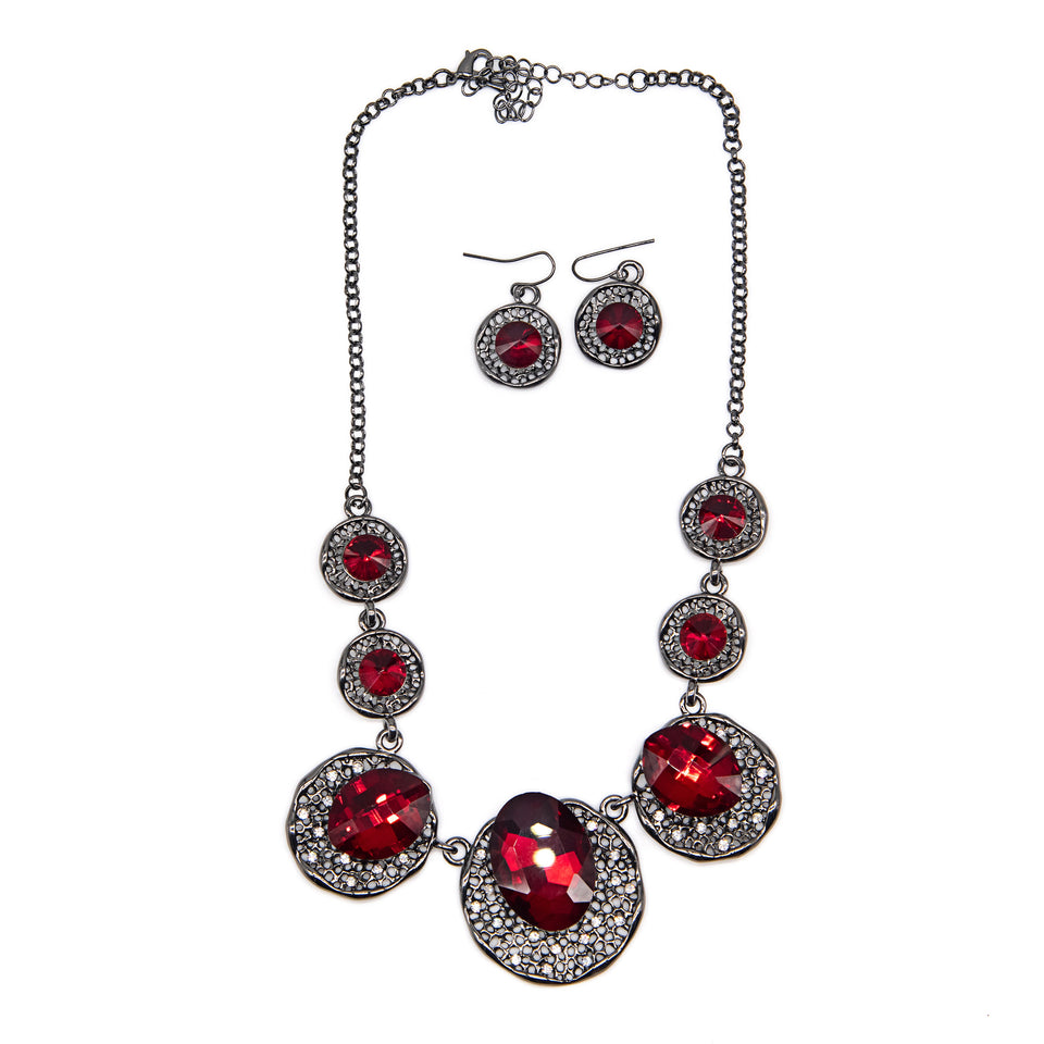 Filigree Glass Wine Set