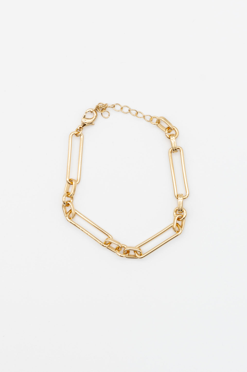 Gold-Plated Link Bracelet