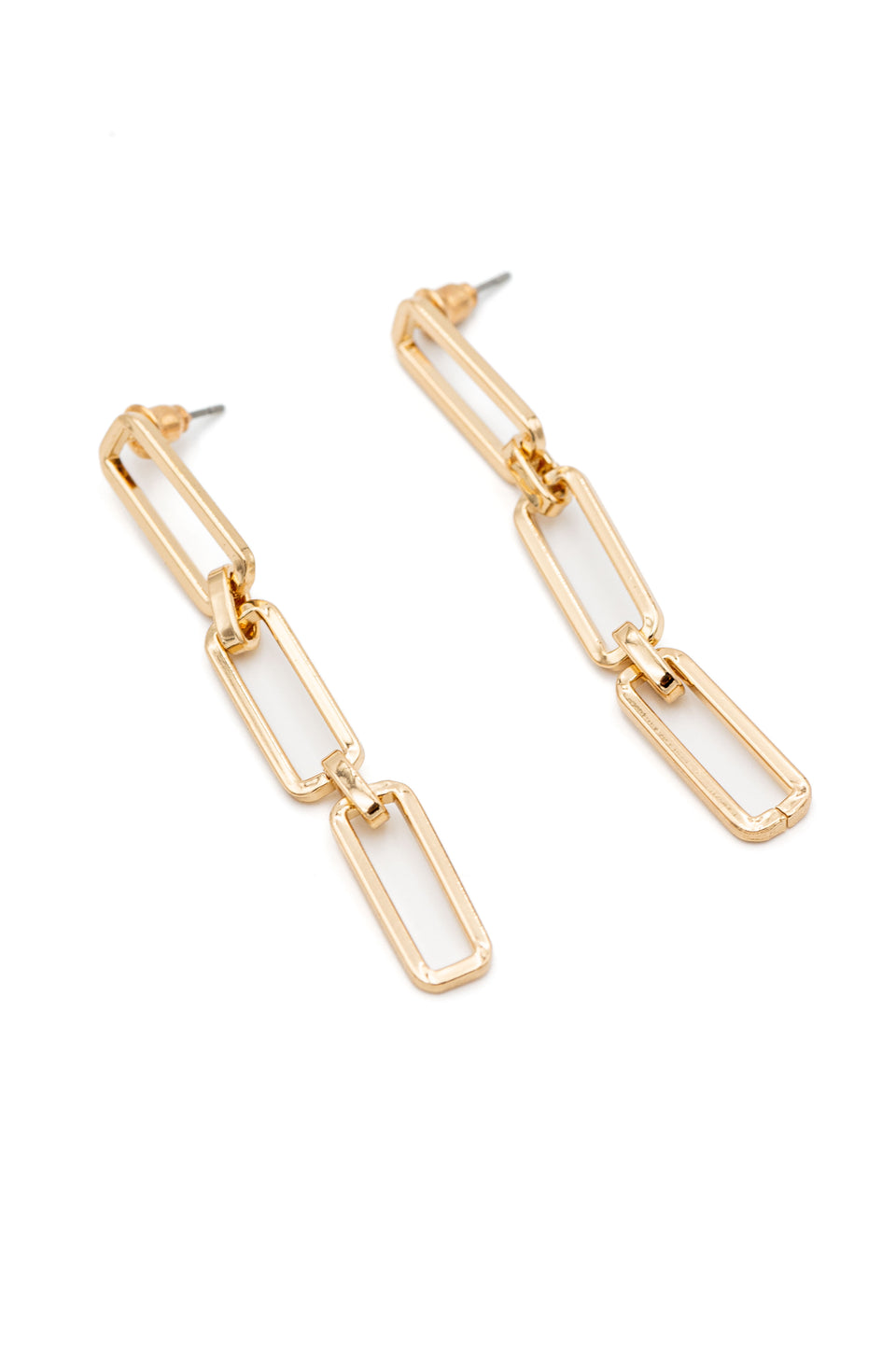 Gold Chic Dangle Earrings