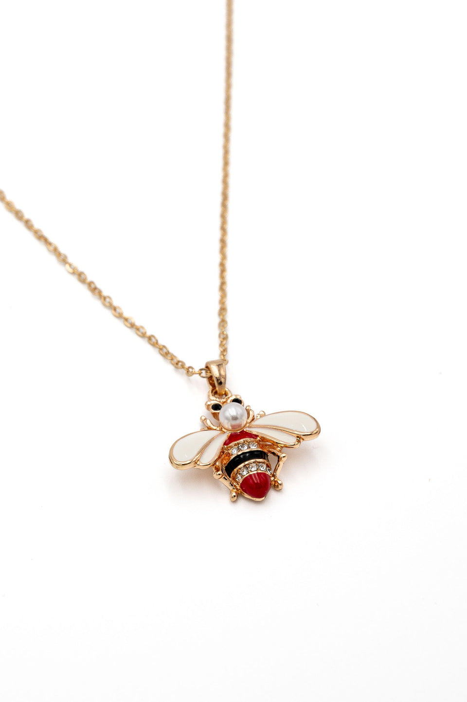 Bumble Bee Pendant Necklace