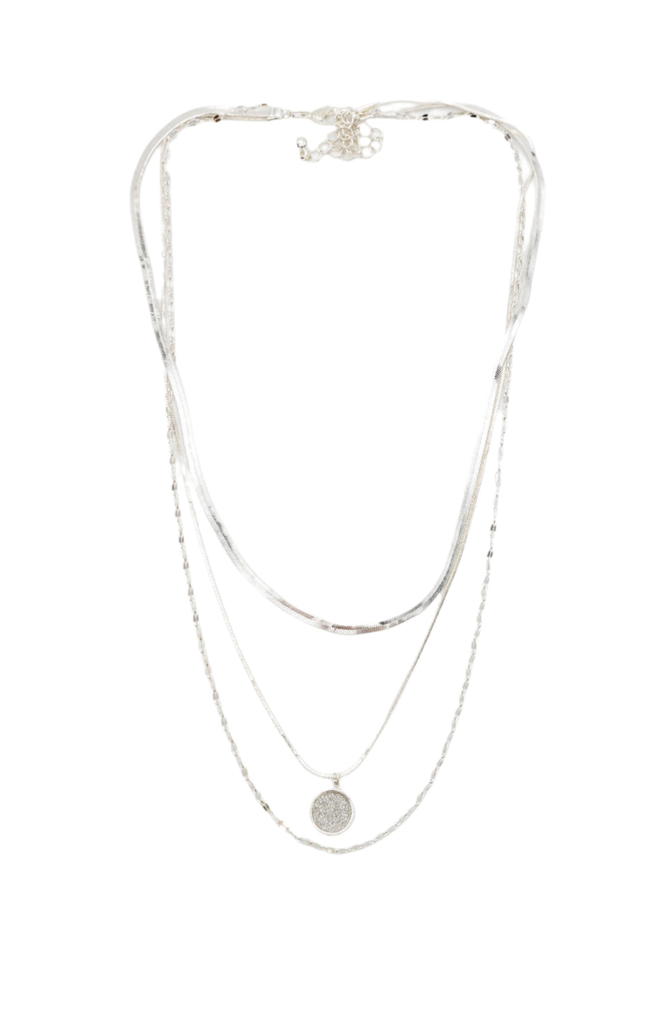 3 Line Pendant Necklace