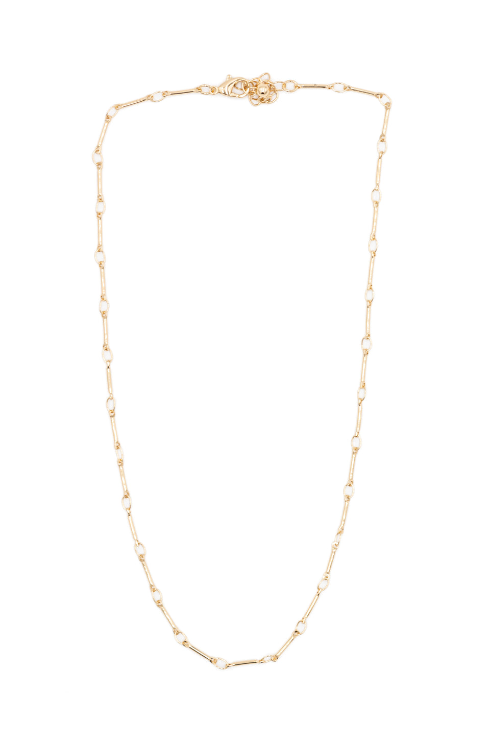 Gold Handlebar Necklace