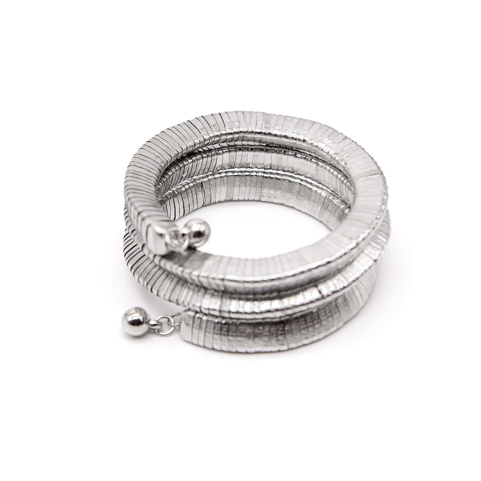 Antique Silver Wrap Bracelet