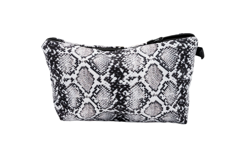 Multipurpose B&W Travel & Makeup Bag