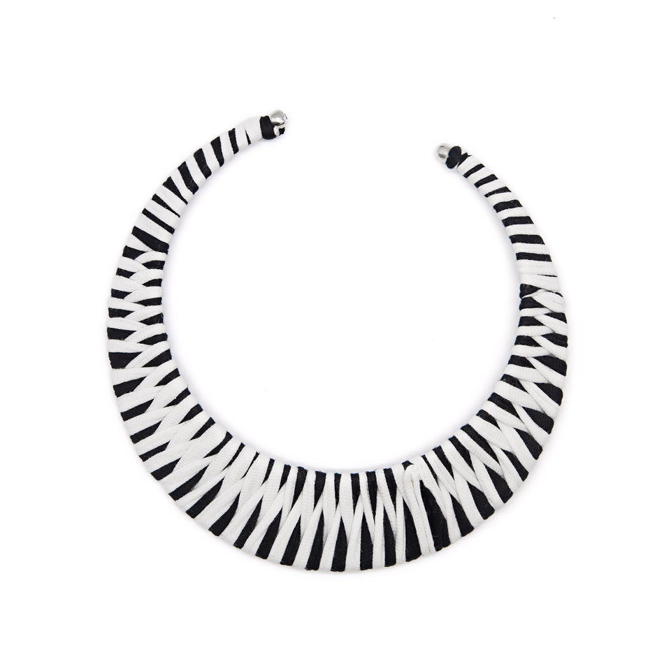 Zebra Collar Necklace