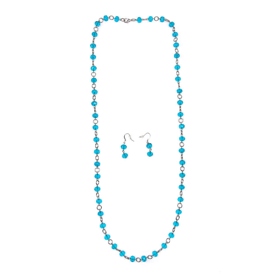 Long Hand-Linked Set (turquoise)