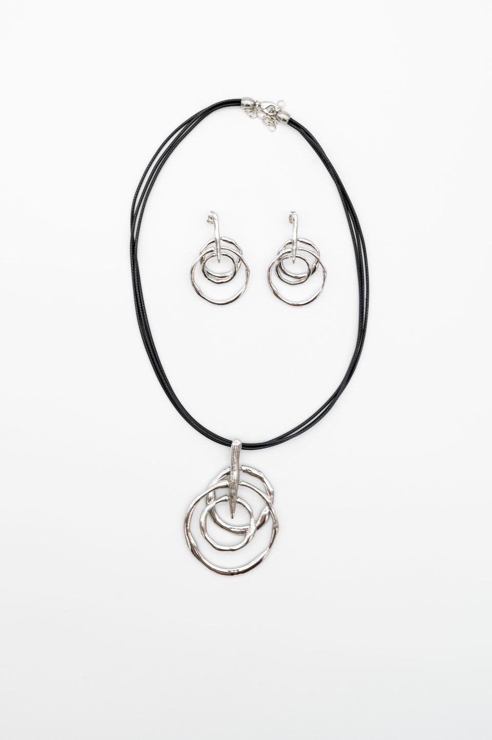 Dynamic Silver Rings Jewelry Set