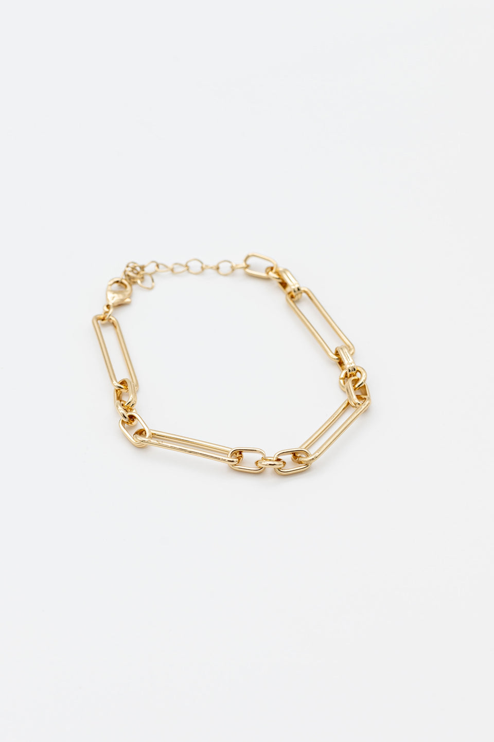 Gold-Plated Link Bracelet