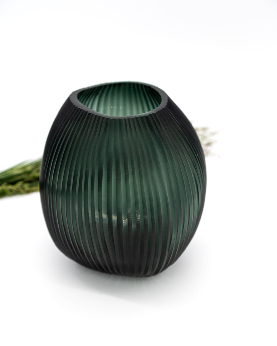 Green Opaque Vase