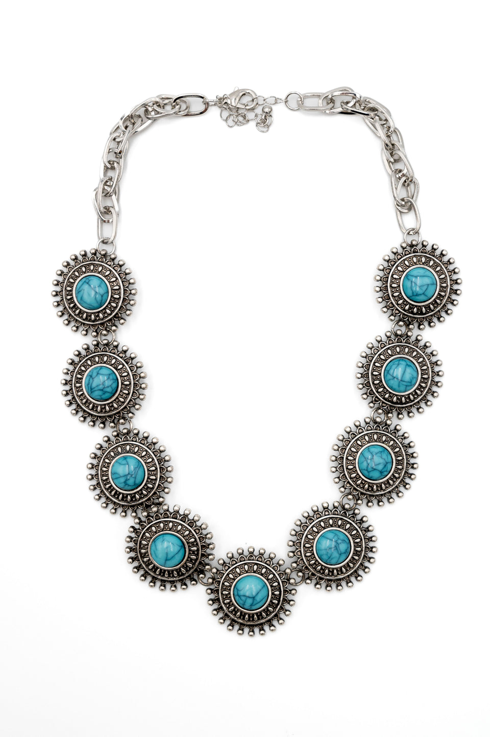 Turquoise Charm Necklace