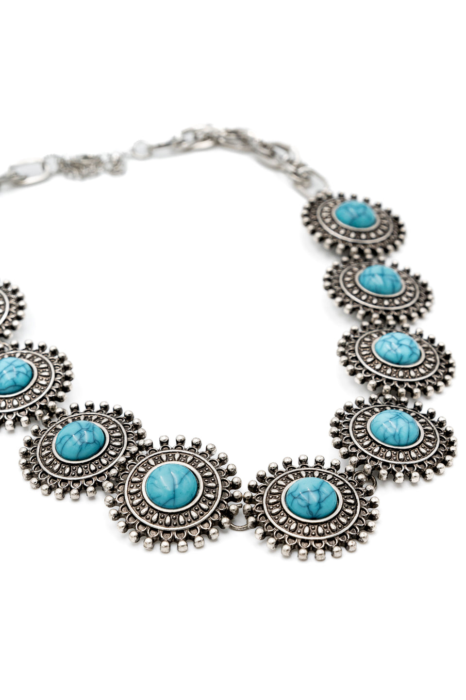 Turquoise Charm Necklace