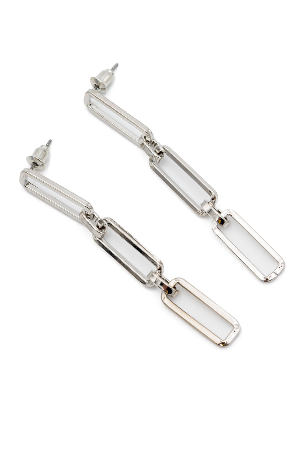 Silver Chic Dangle Earrings