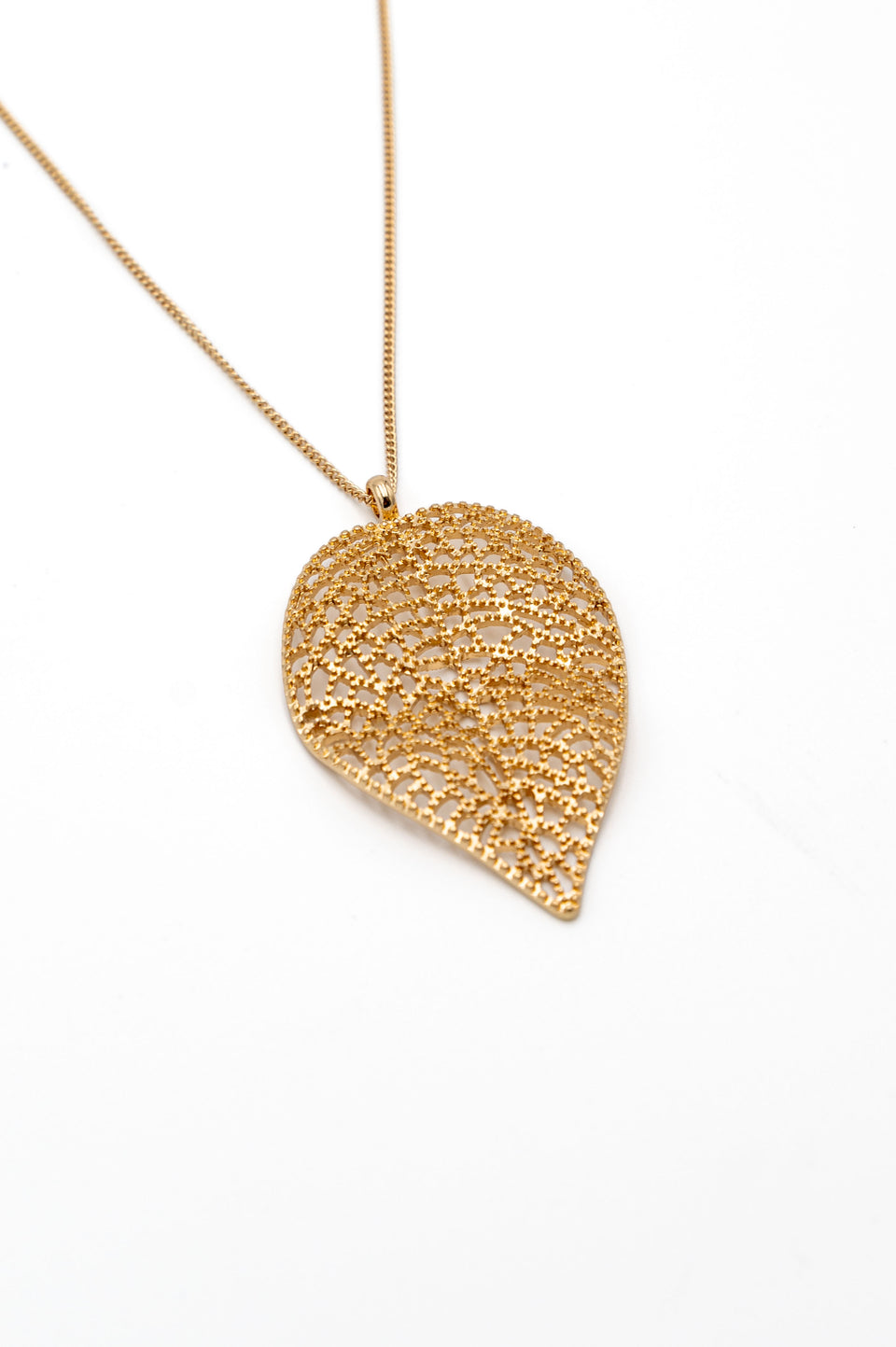 Gold Leaf Necklace