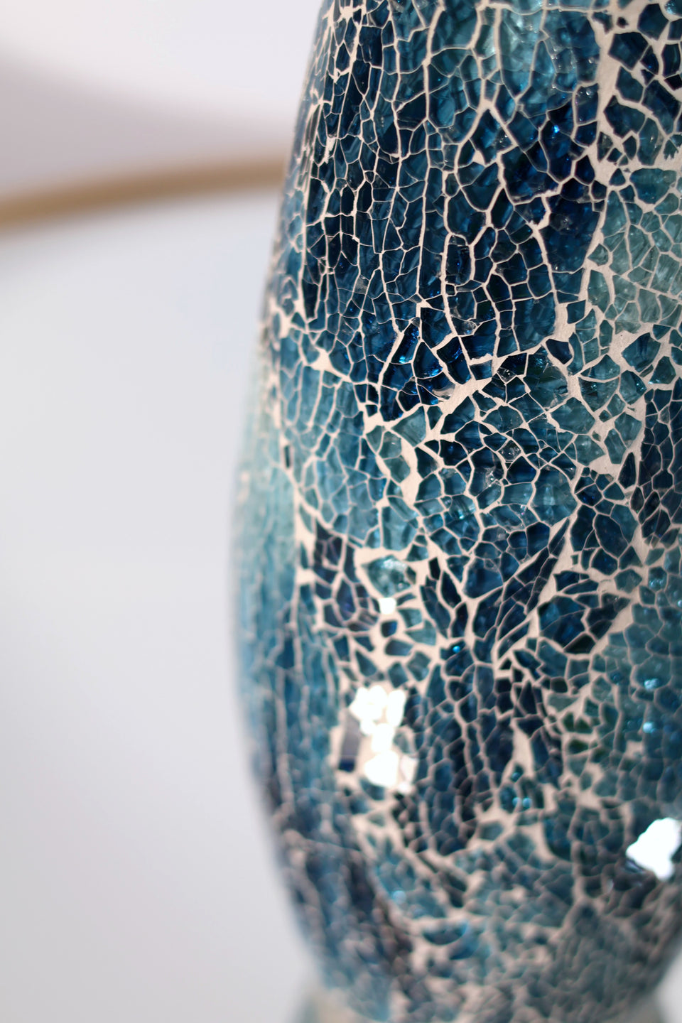 Blue Sea Mosaic Vase