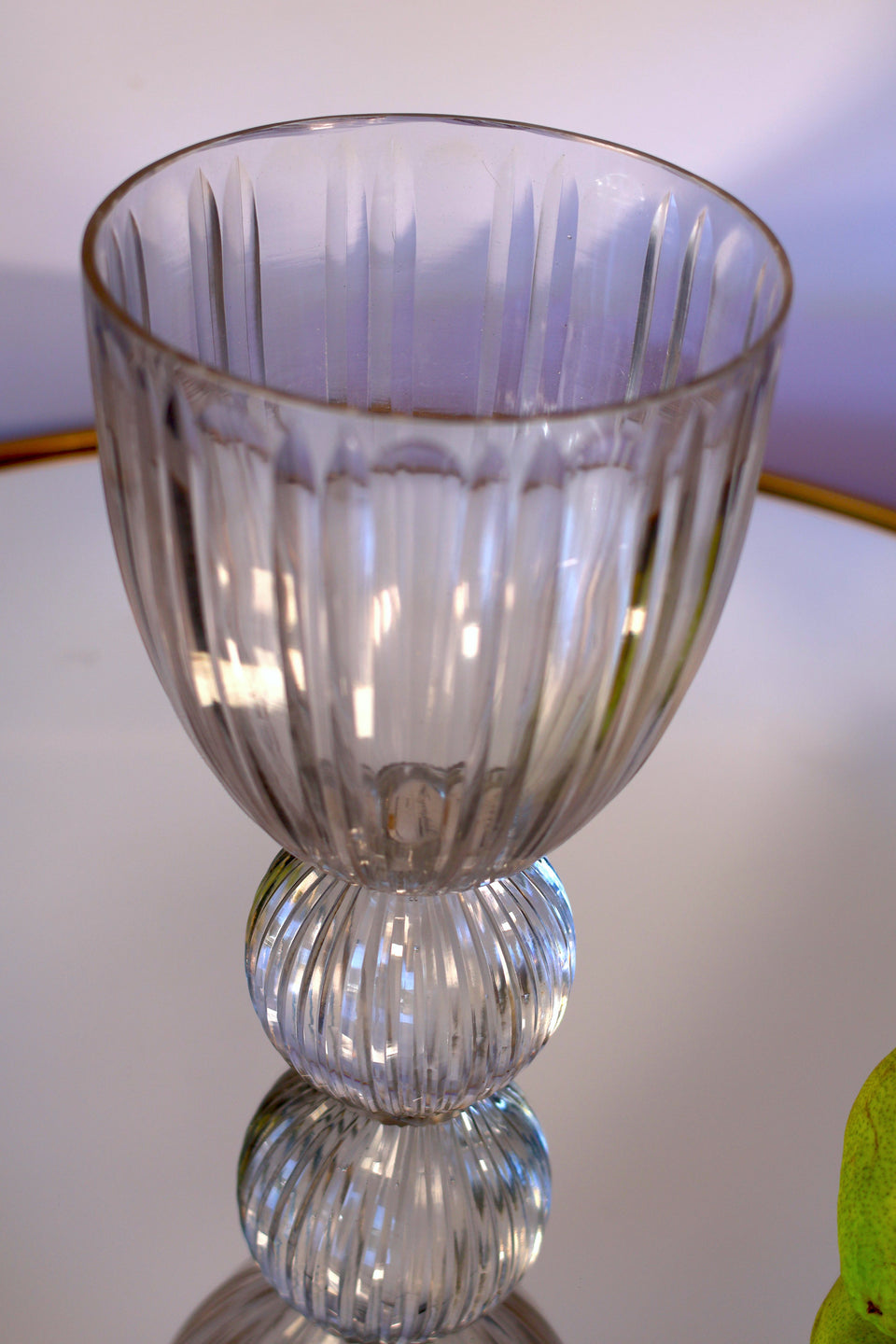 Crystal Oval Vase